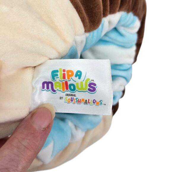 Kellytoy Flipamallows Ronnie Cow Melly Milk Squishmallow Stuffed Animal Plush - Picture 10 of 10